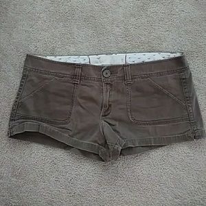 Brown Hollister shorts